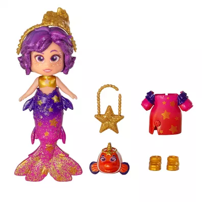 Kookyloos. Kooky Mermaids. Syrena Star lalka, figurka