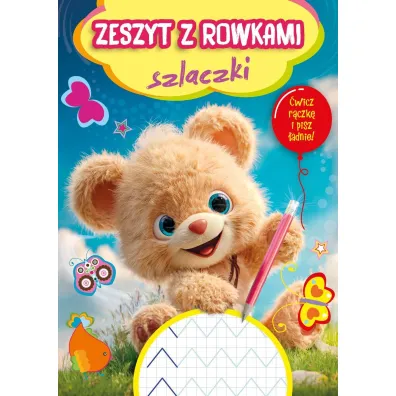 Zeszyt z rowkami. Szlaczki