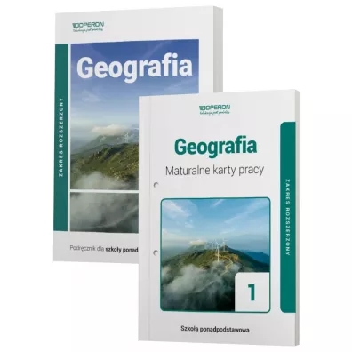Geografia 1. Podr�cznik i maturalne karty pracy. Szko�y ponadpodstawowe. Zakres rozszerzony - S�awomir Kurek