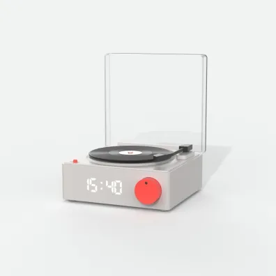 Mob G�o�nik z budzikiem - gramofon (Szary)