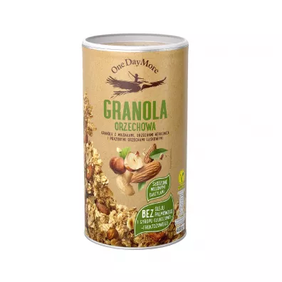OneDayMore Granola orzechowa z migda�ami i orzechami 400 g