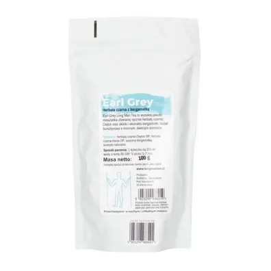 Long Man Tea Earl Grey Herbata czarna sypana Opakowanie uzupe�niaj�ce 100 g