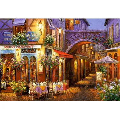 Puzzle 1000 el. Wiecz�r w Prowansji Castorland