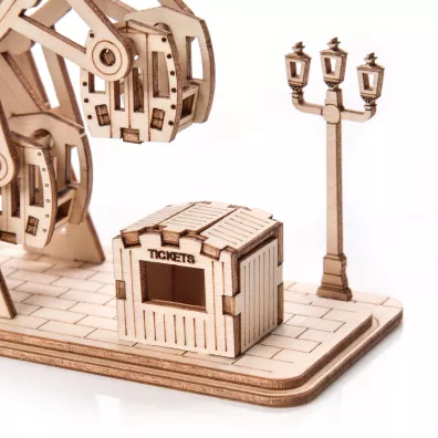 Robotime Little Story Drewniane Puzzle Model 3D - Diabelski Myn