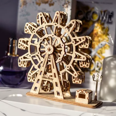 Robotime Little Story Drewniane Puzzle Model 3D - Diabelski Myn