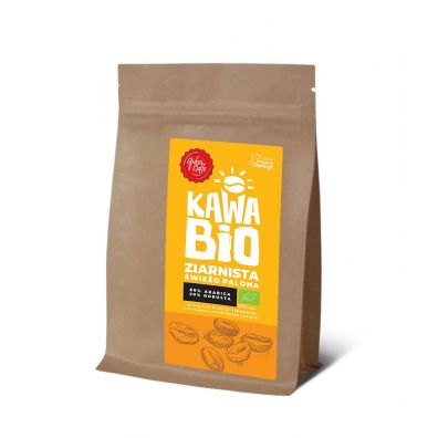 Quba Caffe Kawa ziarnista świeżo palona Arabica/Robusta 250 g Bio