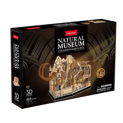 Puzzle 464 3D Natural Museum Mamut 306-L547H Cubic Fun