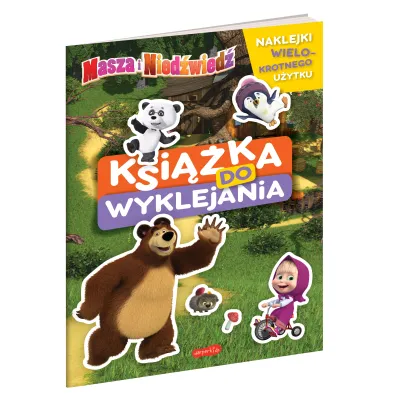 Masza i Nied�wied�. Ksi��ka do wyklejania