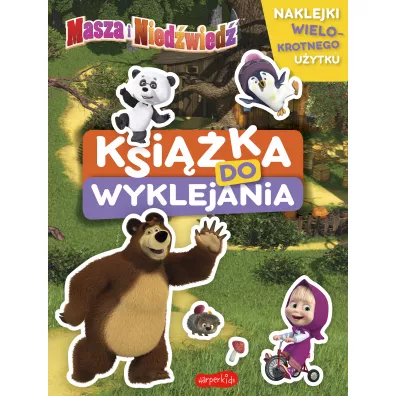Masza i Niedwied. Ksika do wyklejania