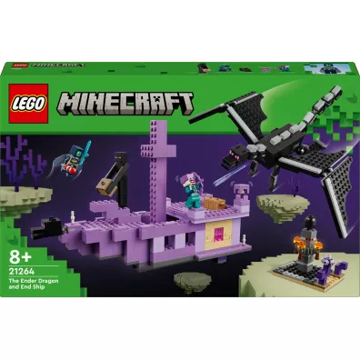 LEGO Minecraft Smok Kresu i statek Kresu 21264