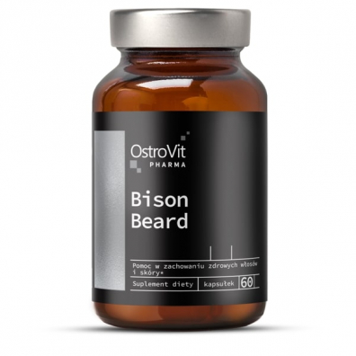 OstroVit Pharma Bison Beard - suplement diety 60 kaps.