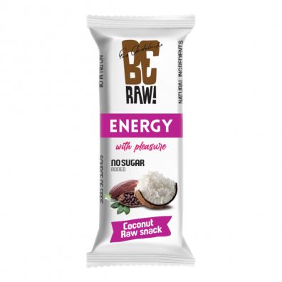 BeRAW Baton energy - surowe kakao, kokos 40 g