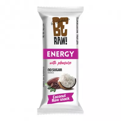 BeRaw Baton energy - surowe kakao, kokos 40 g