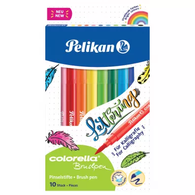 Pelikan Flamastry Colorella P�dzel 10 kolor�w