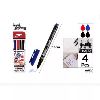 Artix Markery z precyzyjn� ko�c�wk� Basic Colors 4 szt.