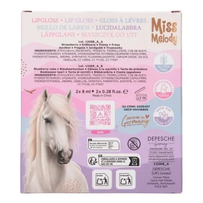 Zestaw 2 b�yszczyk�w BFF Miss Melody 13268A Depesche