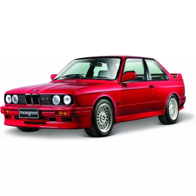 1988 BMW 3 Series M3 red 1:24 BBURAGO