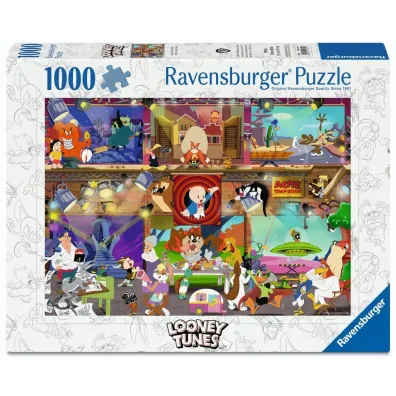 Puzzle 1000 Looney Tunes Studio Ravensburger