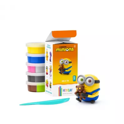 Hey Clay - Figurki Minionki Bob i Tim + akcesoria Tm Toys