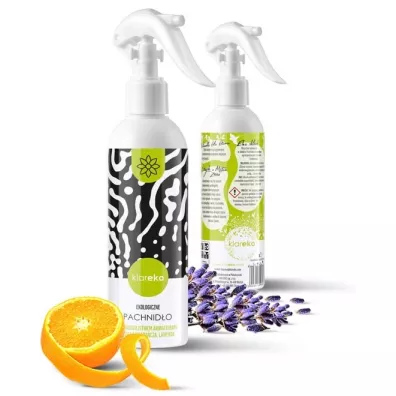 Klareko Pachnido, Odwieacz powietrza w spray'u, Pomaracza i Lawenda, 250 ml