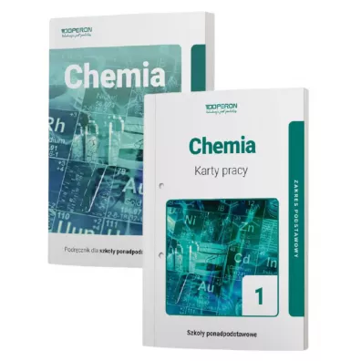 Chemia 1. Podr�cznik i karty pracy. Szko�y ponadpodstawowe. Zakres podstawowy - Maria Barbara Szczepaniak, Irena  Byli�ska