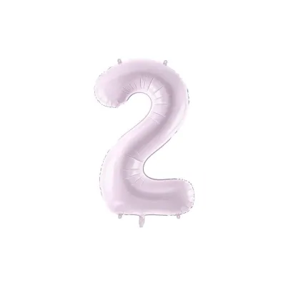 PartyDeco Balon foliowy 2 fioletowy 72cm