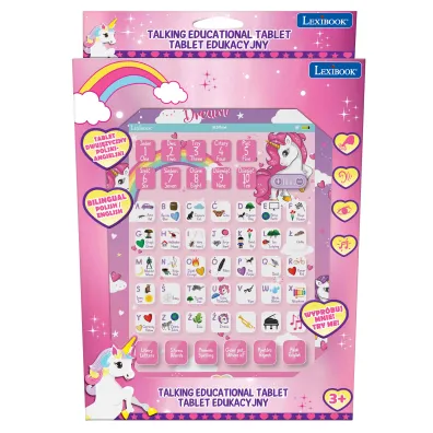 Dwuj�zyczny tablet edukacyjny Jednoro�ec JCPAD002UNIi17 Lexibook