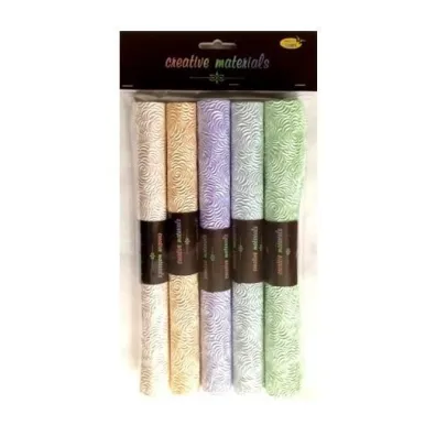 Galeria Hobby Karton czerpany t�oczony 200g, 25x35cm, 5 arkuszy