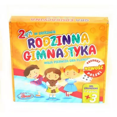 Gra Rodzinna Gimnastyka/Kolorkowo GABI 4474