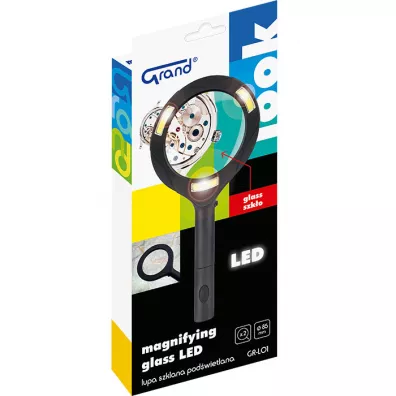 Lupa szklana  pod�wietlana Led Kw Trade