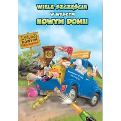 Trend Kartka okoliczno�ciowa Nowy dom