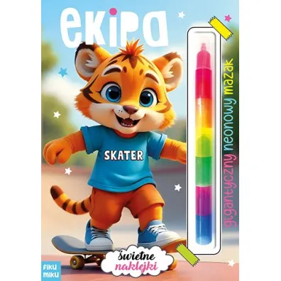 Ekipa. Gigantyczny neonowy mazak. Marker modu�owy