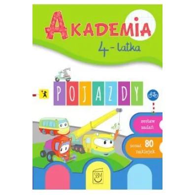 Pojazdy. Akademia 4-latka - Ewa Gorzkowska-Parnas, Tomasz Parnas