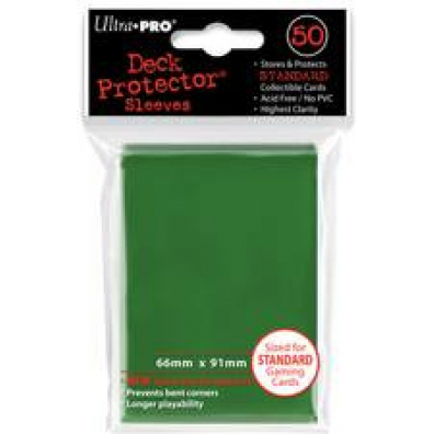 Ultra-Pro Deck Protector. Solid Green 66 x 91 mm 50 szt.