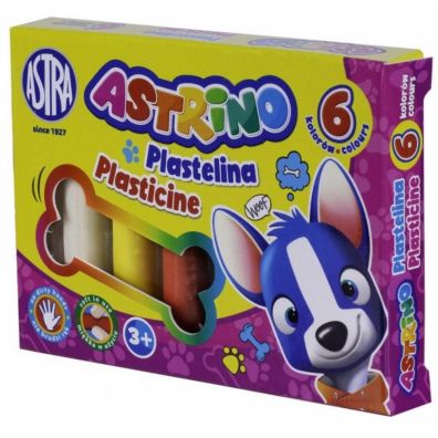 Astra Plastelina Astrino 6 kolorw