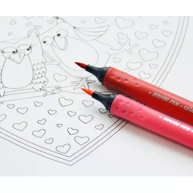 Cricco Flamastry p�dzelkowe 12 szt.
