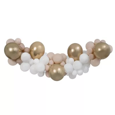 Godan Girlanda balonowa DIY bia�o-szampa�sko-latte