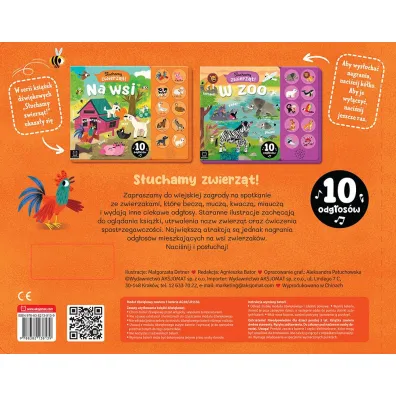 S�uchamy zwierz�t  Na wsi. 10 odg�os�w
