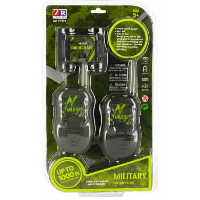 Zdjęcia - Zestaw do zabawy dla dzieci Mega Creative Wojskowe walkie talkie 502489  Outlet 