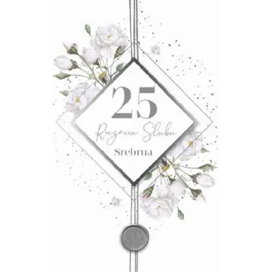 Armin Style Karnet Rocznica �lubu 25 LUX-73