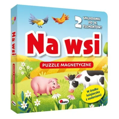 Na wsi. Puzzle magnetyczne
