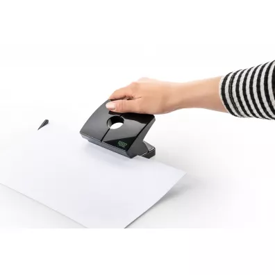 Novus Dziurkacz b220 re+new z plastiku z recyklingu czarny