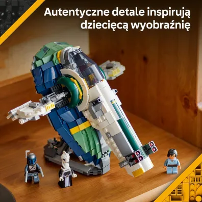 LEGO Star Wars Statek kosmiczny Jango Fetta 75433