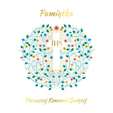 Henry Karnet B6 Komunia - Krzy�