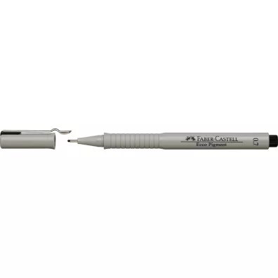 Faber-Castell Cienkopis Ecco Pigment czarny 0.7mm