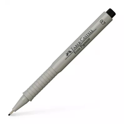 Faber-Castell Cienkopis Ecco Pigment czarny 0.7mm