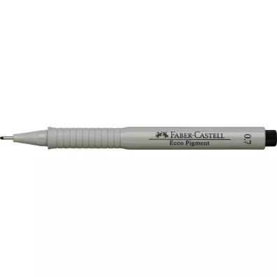 Faber-Castell Cienkopis Ecco Pigment czarny 0.7mm