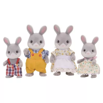 Sylvanian Rodzina szarych krliczkw