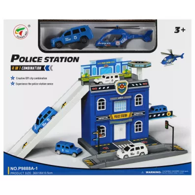 Parking Policja z akcesoriami MEGA CREATIVE 544435