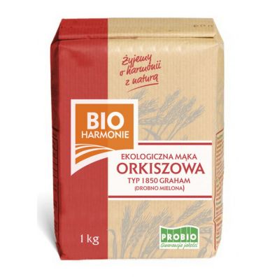 Bio Harmonie Mąka orkiszowa graham typ 1850 1 kg Bio